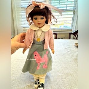 Porcelain Doll 1950s theme